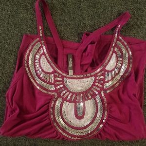 Hot Pink Charlotte Russe Tank Top